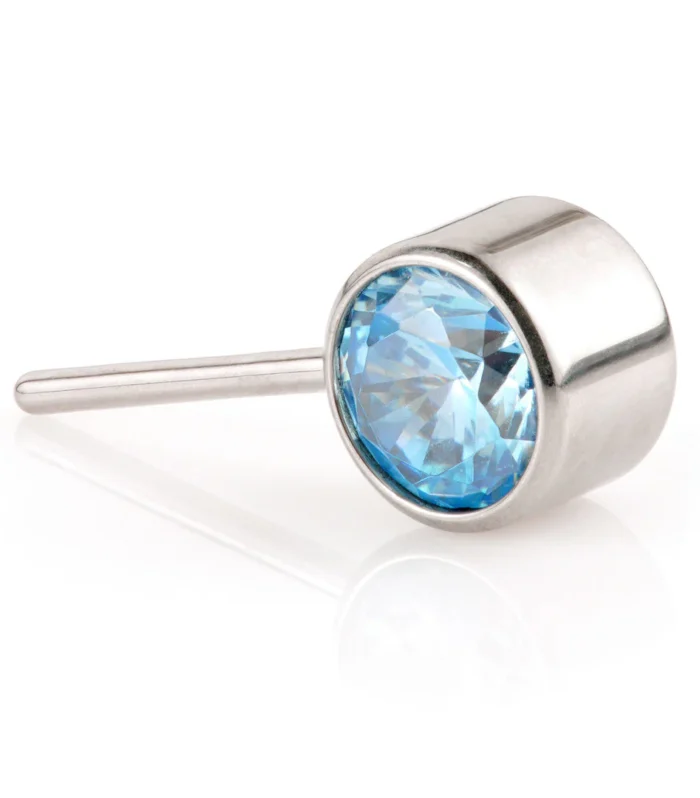 TI THREADLESS FORWARD FACING SINGLE BEZEL-SET ATTACHMENT