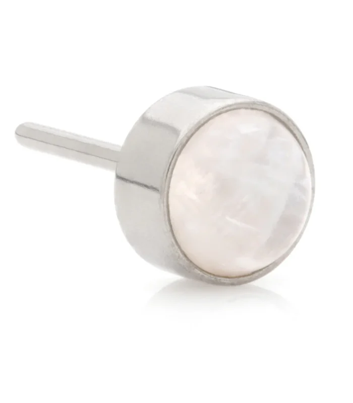 TI THREADLESS ROSE QUARTZ BEZEL ATTACHMENT