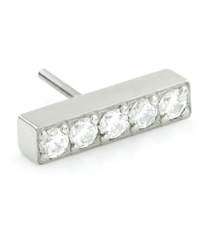 THREADLESS TI MULTI 5 GEM BAR ATTACHMENT