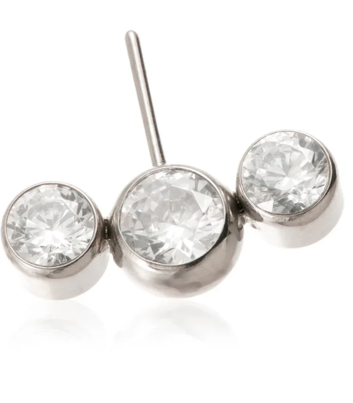 TI THREADLESS BEZEL GEM FORWARD FACING ATTACHMENT