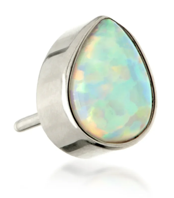 TI THREADLESS OPAL TEARDROP ATTACHMENT