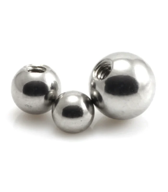 Steel External Thread Micro Screw Ball