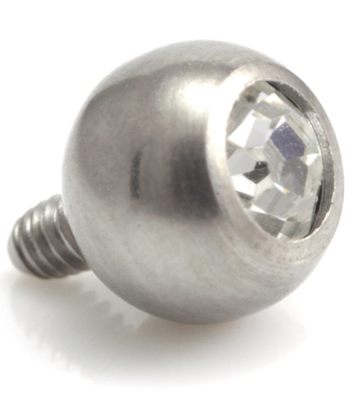 Ti Internal Micro Gem Ball Attachment