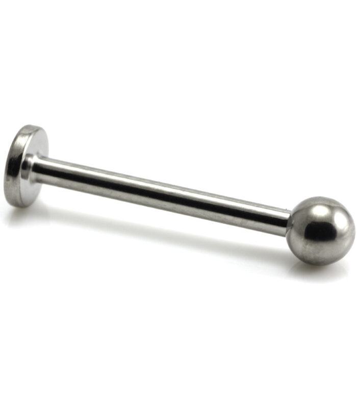 Ti Threadless Micro Plain Ball Labret