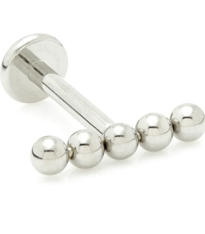 Internal Ti Five Bead Labret