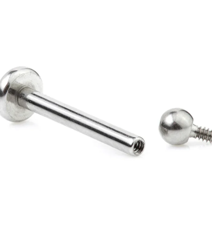 Internal Ti Micro Labret with Ball - 1mm