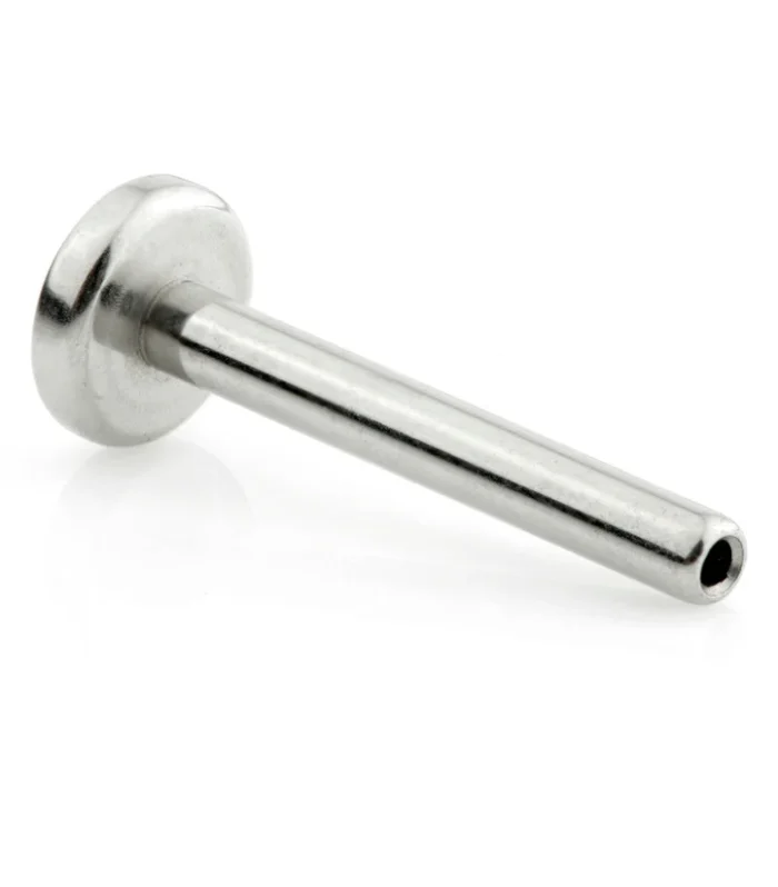 Threadless Ti Micro Small Base Labret Stem (1mm)