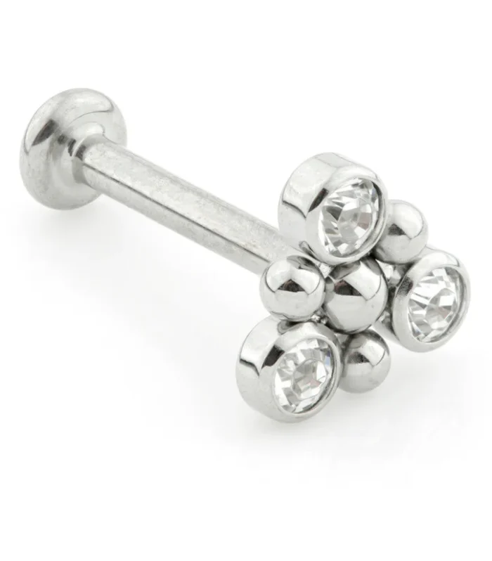 Ti Couture Internal Labrets Gem Dot 3mm Base