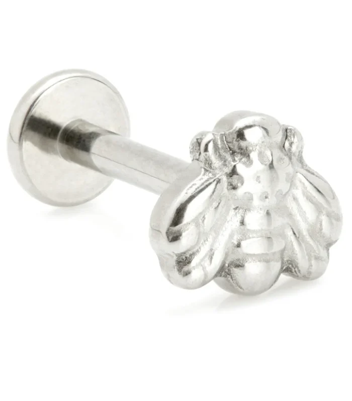 Ti Internal Labret with Bumblebee Attachment