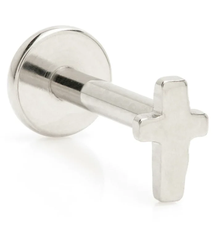 Ti Internal Labret with Cross Attachment