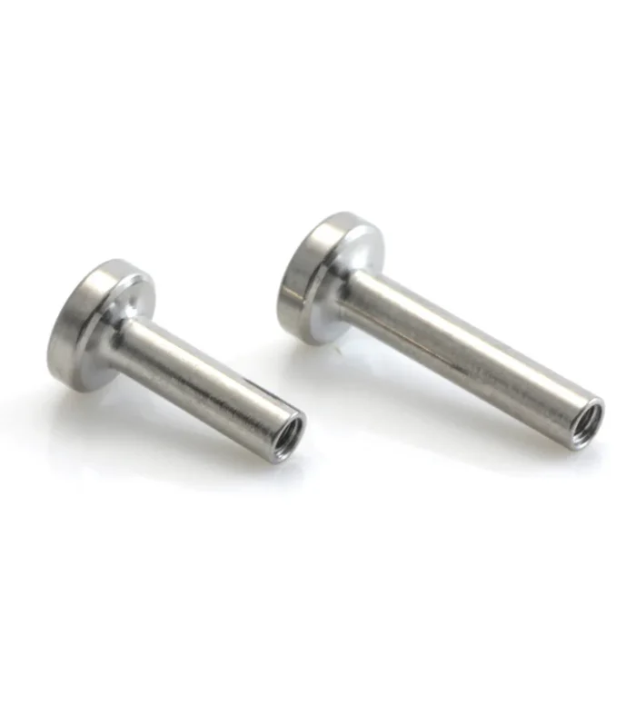 Ti Couture 1mm Base for internal labrets (0.8mm Thread)