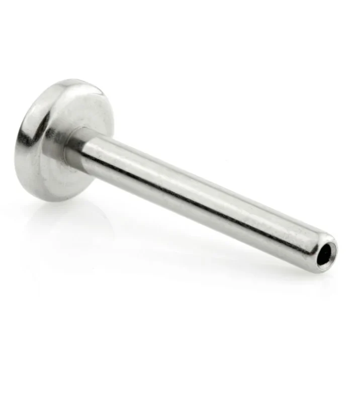Ti Threadless Labret Bases (1.6mm)