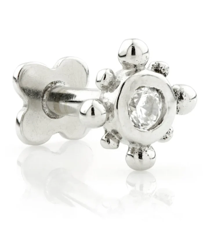 TL - Gold Gem Dot Internal Labret