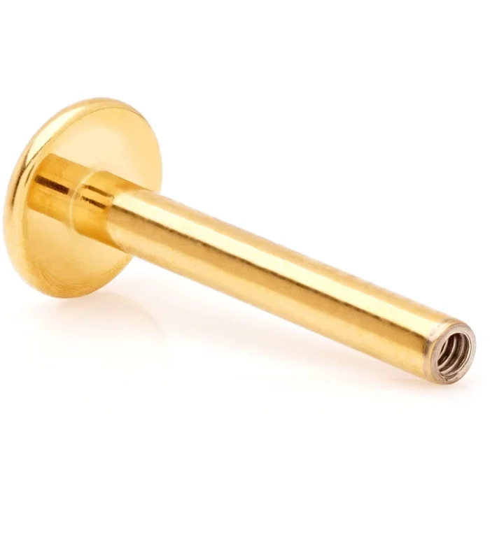 Zircon Gold Ti Internal Labret Stem