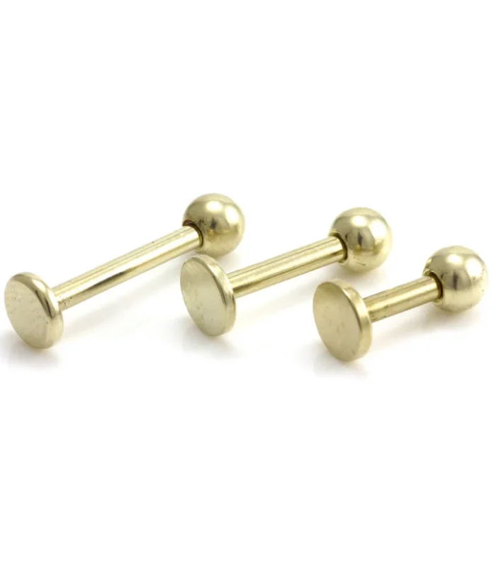 Zircon Gold Ti Internal Micro Labret