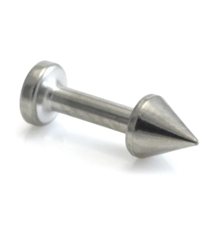 Threadless Ti Micro Cone Small Base Labret