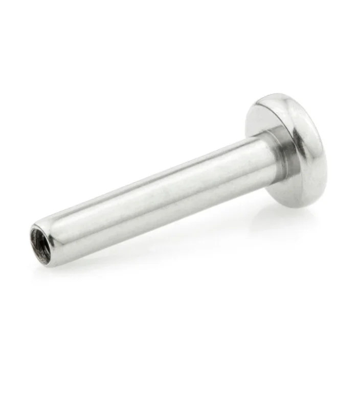 Titanium Internal Thread Micro Labret stem (1.2mm)