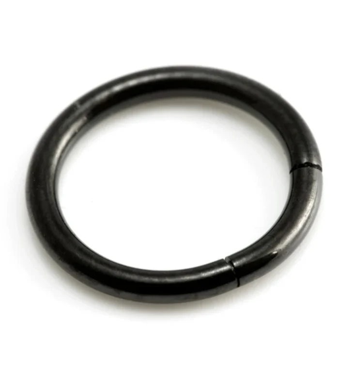 Evil Black Titanium Segment Ring