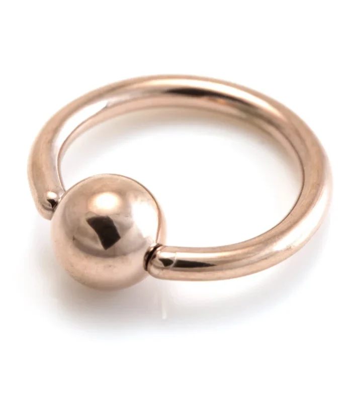 Rose Gold Titanium BCR - 1.2mm