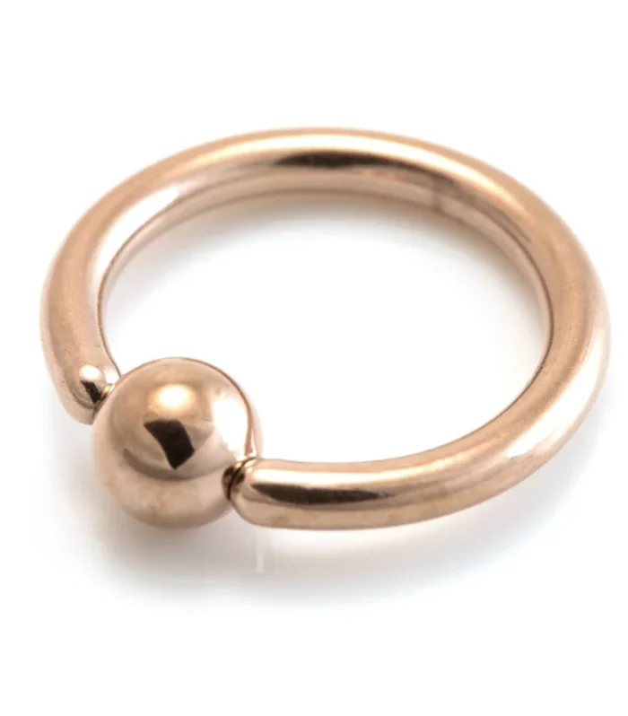 Rose Gold Titanium BCR - 1.6mm