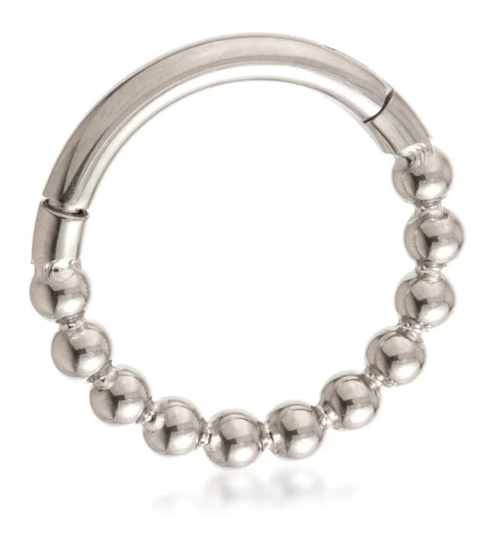Ti Couture Bubble Hinge Ring