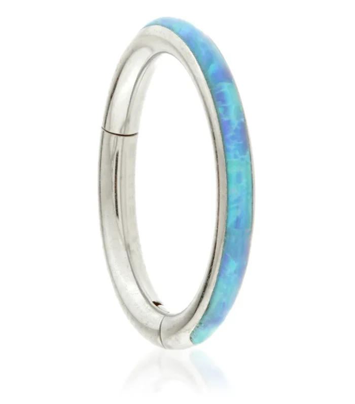 Ti Couture Opal Side Hinged Ring