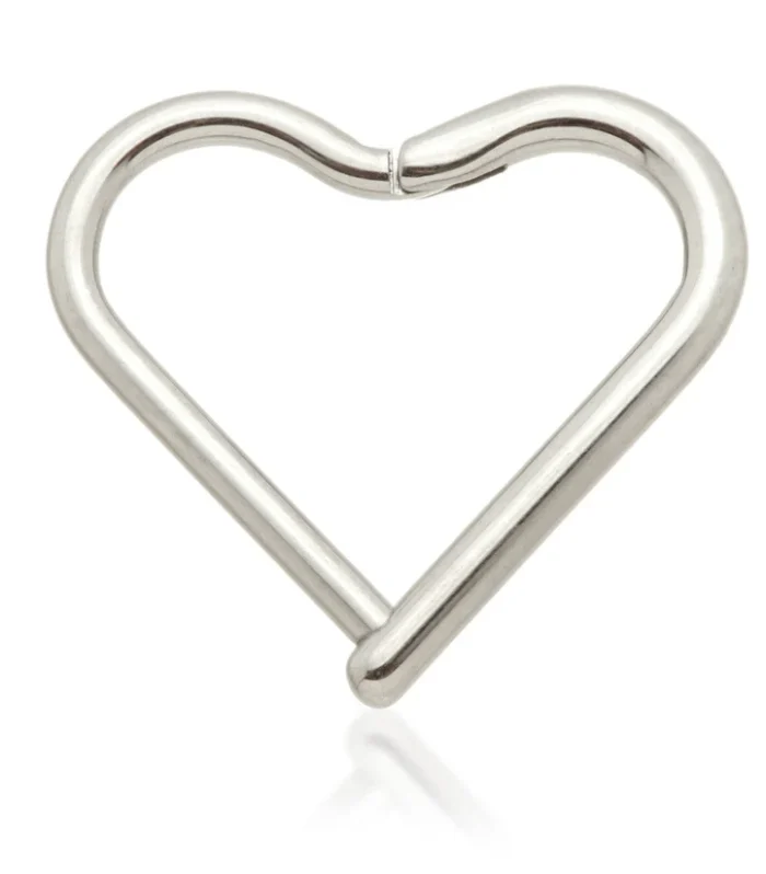 Ti Couture Open Heart Shaped Ring