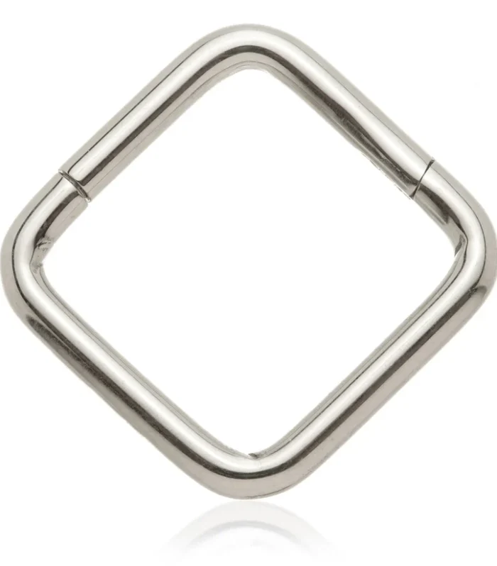 Ti Couture Square Shape Hinged Ring