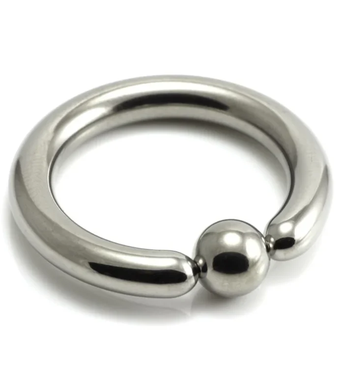 Titanium BCR with Titanium Ball - 6mm