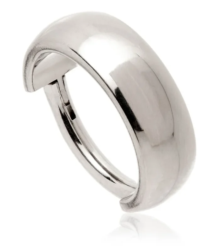Ti Couture Plain Band Hinge Ring